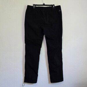 adidas men's black ripstop golf pants